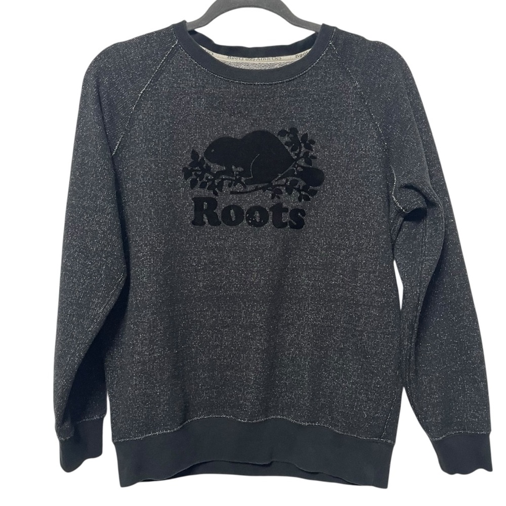 ROOTS Men’s Charcoal Crewneck Sweater S